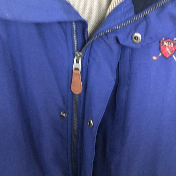 💙RALPH LAUREN WATERPROOF HOODED JACKET BLUE SIZE XL NWOT EXCELLENT CONDITION! - Picture 11 of 13